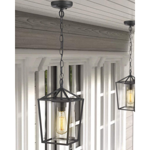 Wayfair | Black Outdoor Hanging Lights You'll Love in 2023